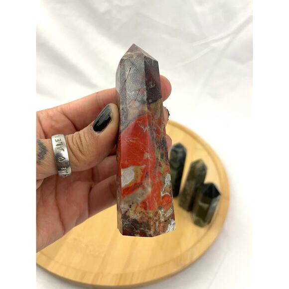 2LB Natural Quartz Stone Obelisk Tower Point Polished Crystal Mixed Lot 12x - Picture 14 of 16